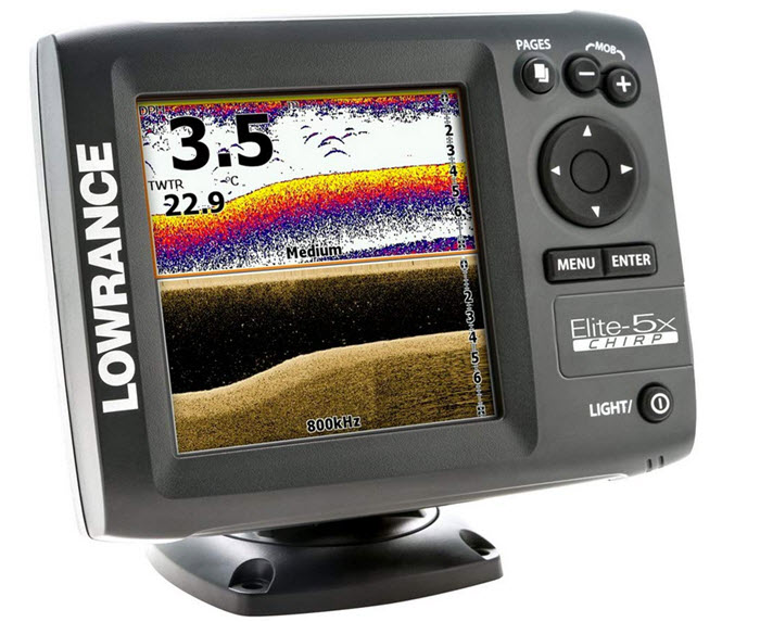 Lowrance Elite 5 DSI Fish Finder Review